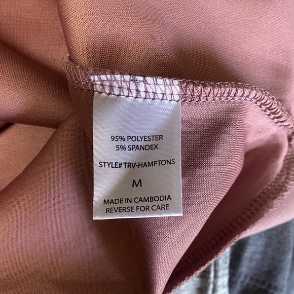 NWT- Dear Scarlett Dusty Rose Quarter-Zip Sweatshirt, Sz M - Picture 6 of 6